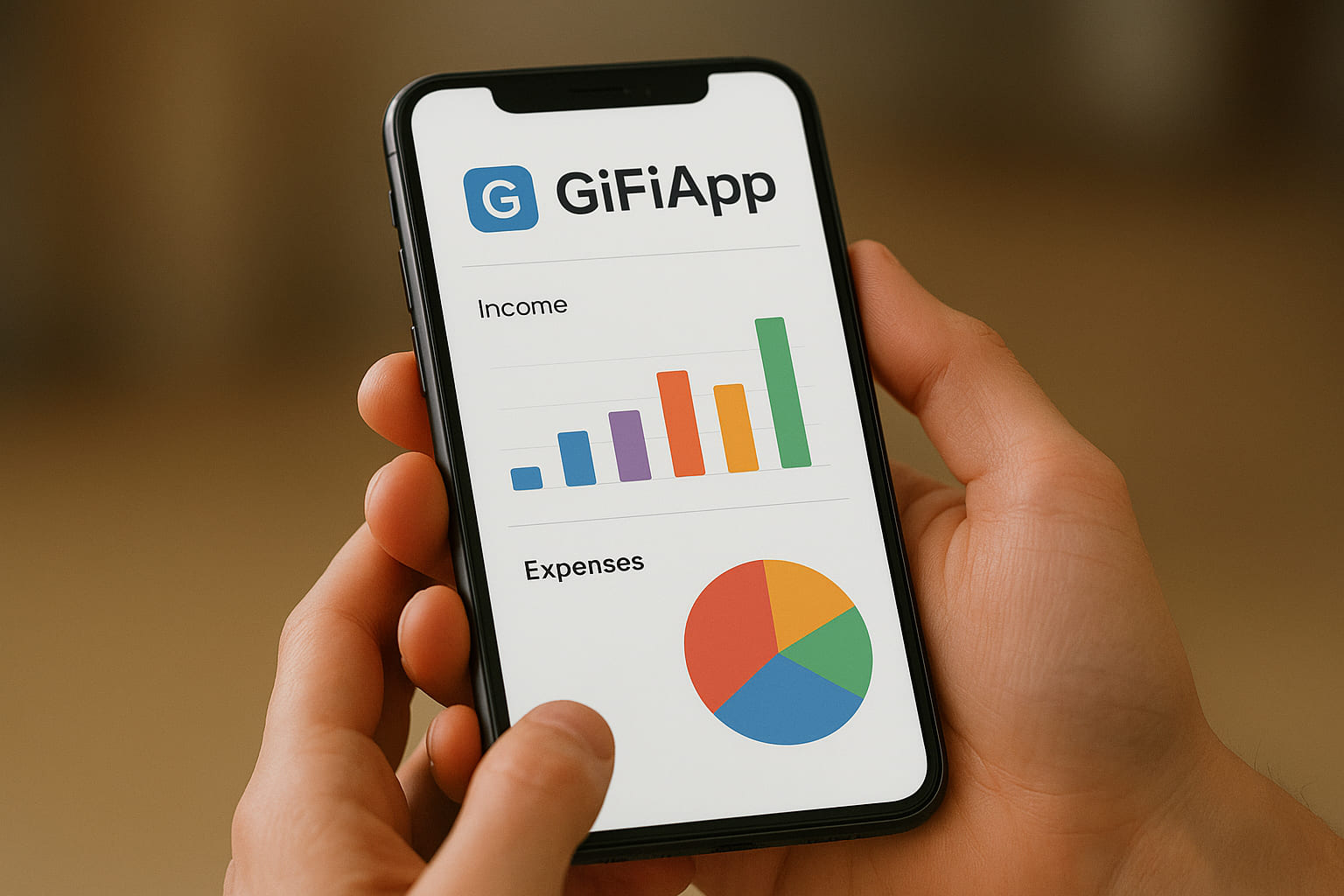 Dettaglio interfaccia GifiApp